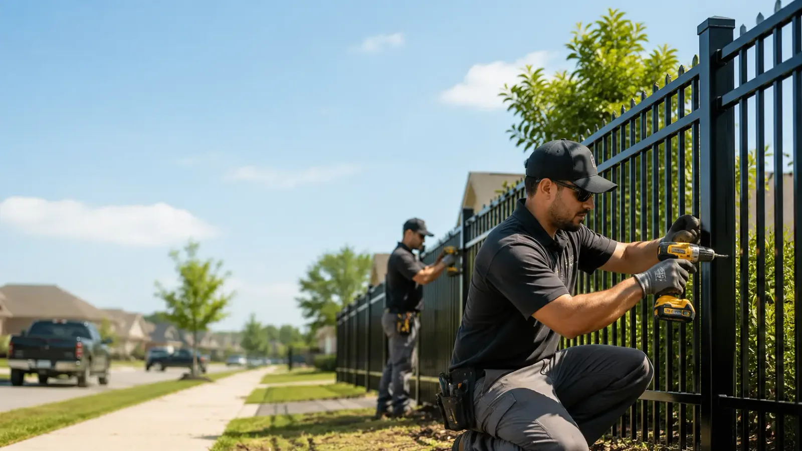 Metal Fence Installation in Refton, PA